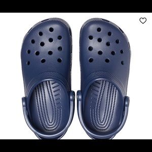 Navy Blue Crocs